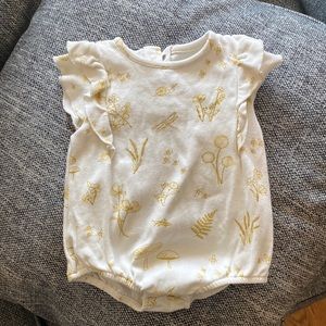 Never Worn Pehr 3-6M Whimsical Forest Onesie